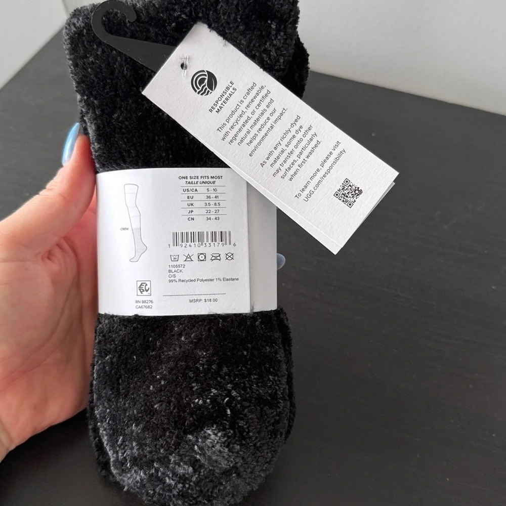 UGG Women's Leda Cozy Sock NWT - Picture 3 of 4